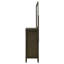 Commode 6 tiroirs Lise cacao foncé