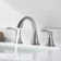 Widespread 2-handle Bathroom Faucet with Drain Assembly