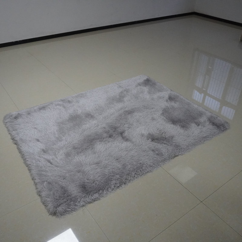 Tapis argenté Felicisimo, Rectangle 9 pi x 13 pi