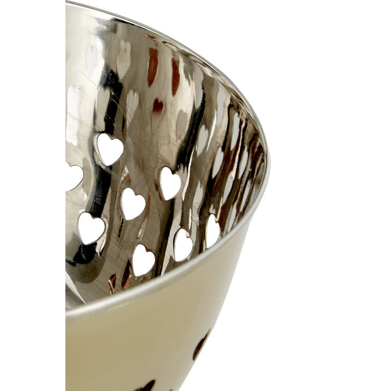 Symple Stuff Josephus Stainless Steel Serving Bowl, Gold