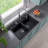 Alfi Brand 20'' W Double Bowl Granite Drop-In Kitchen Sink with 1 Faucet Hole-14644838