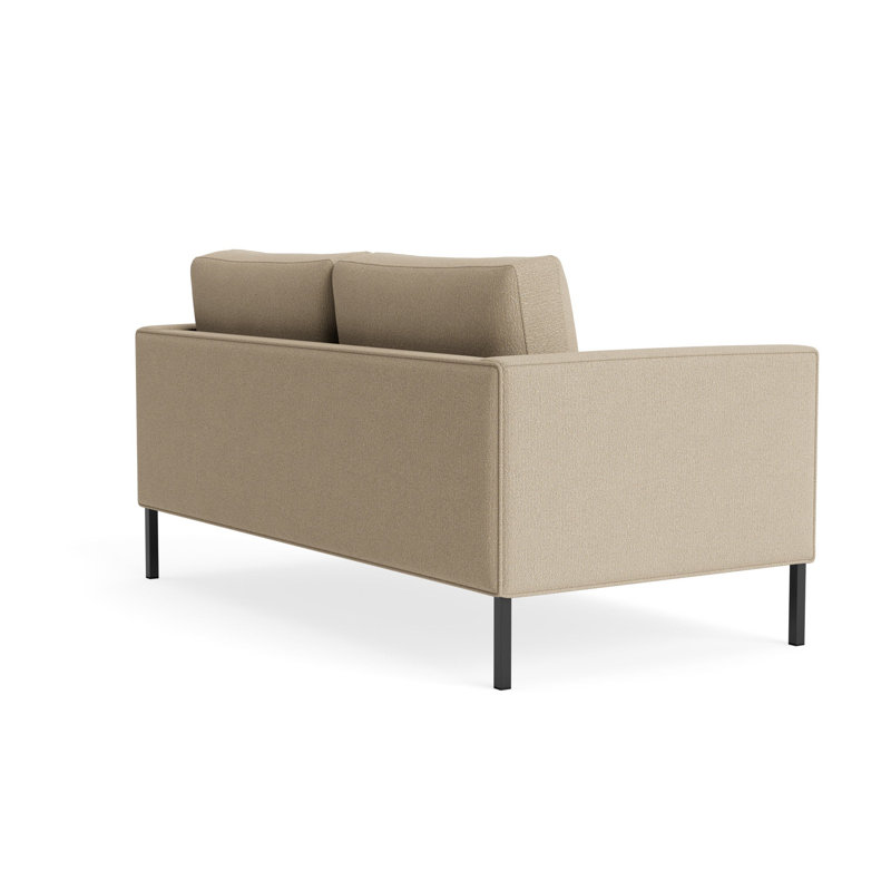 MTO - Paramount Sofa Metal Legs, 32" H x 66" W x 34" D, Kelso Camel