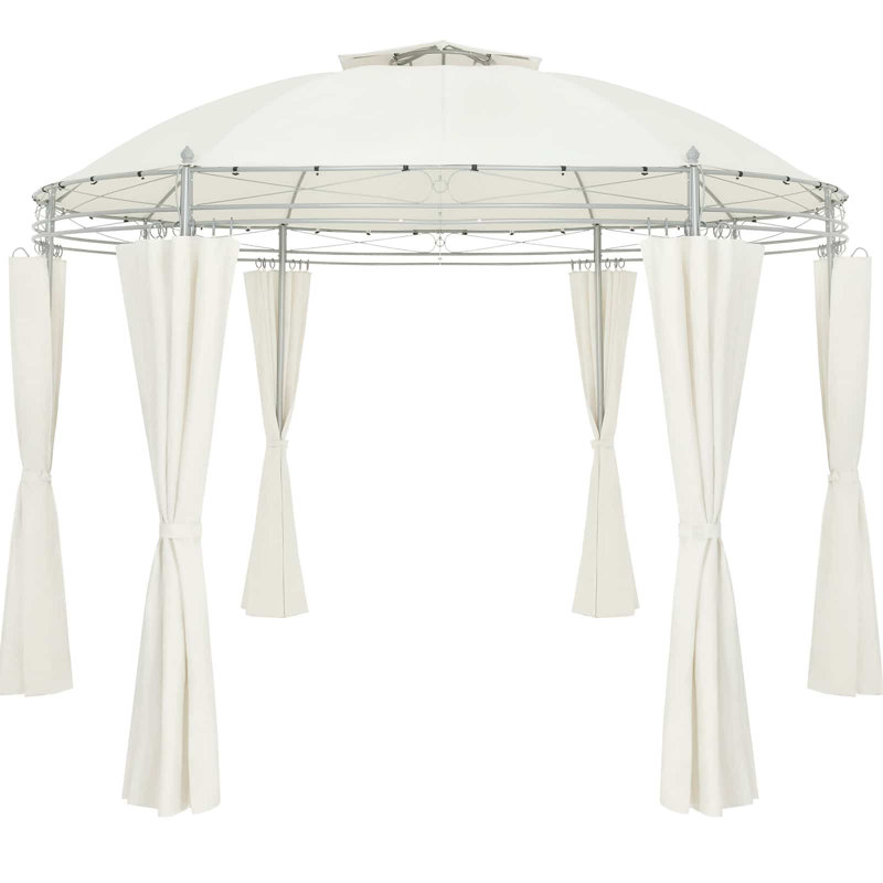 Ayoni 3.5m x 3.5m Metal Patio Gazebo