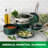 Granitestone Emerald 10 Piece Nonstick Cookware Set, Oven & Dishwasher Safe