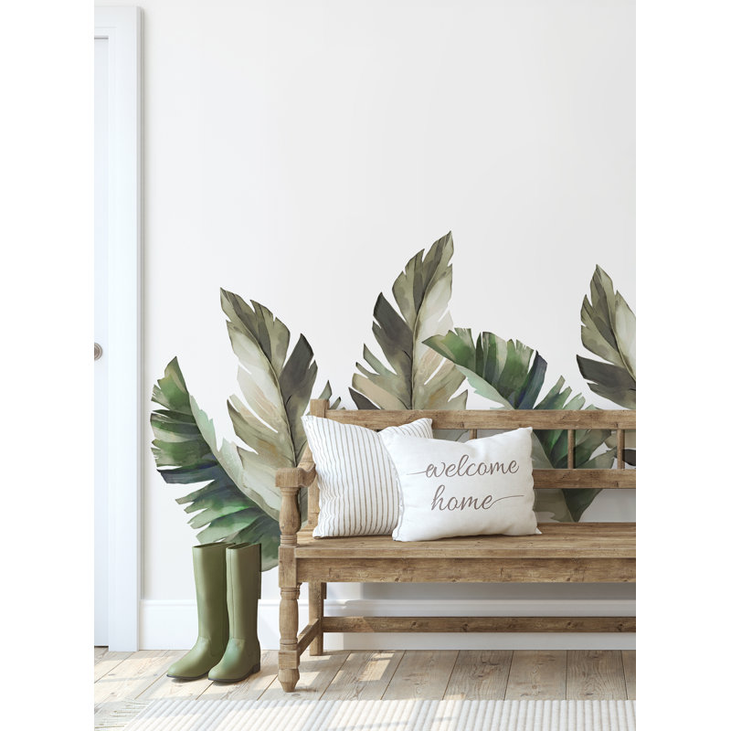 Plants & Flowers Non-Wall Damaging Accent, Safari Green