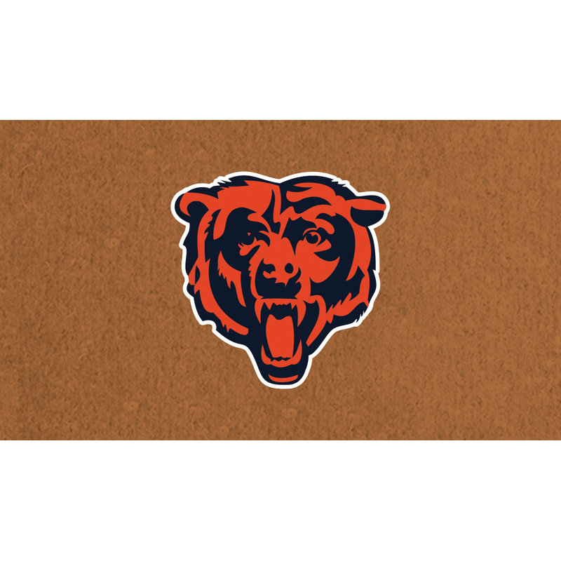 Jeremias NFL Coir Team Logo Outdoor Doormat, Chicago Bears