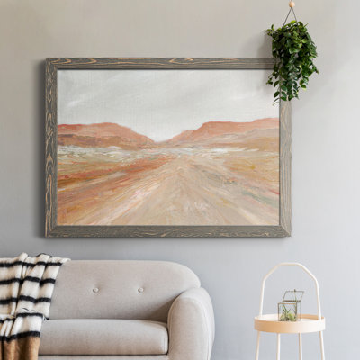 Road to Sedona - Peinture sur toile encadrée
