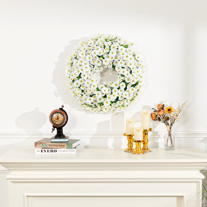 Couronne 20 po Morningglory, Blanc