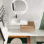 Meuble-lavabo simple 30 po avec plateau en résine