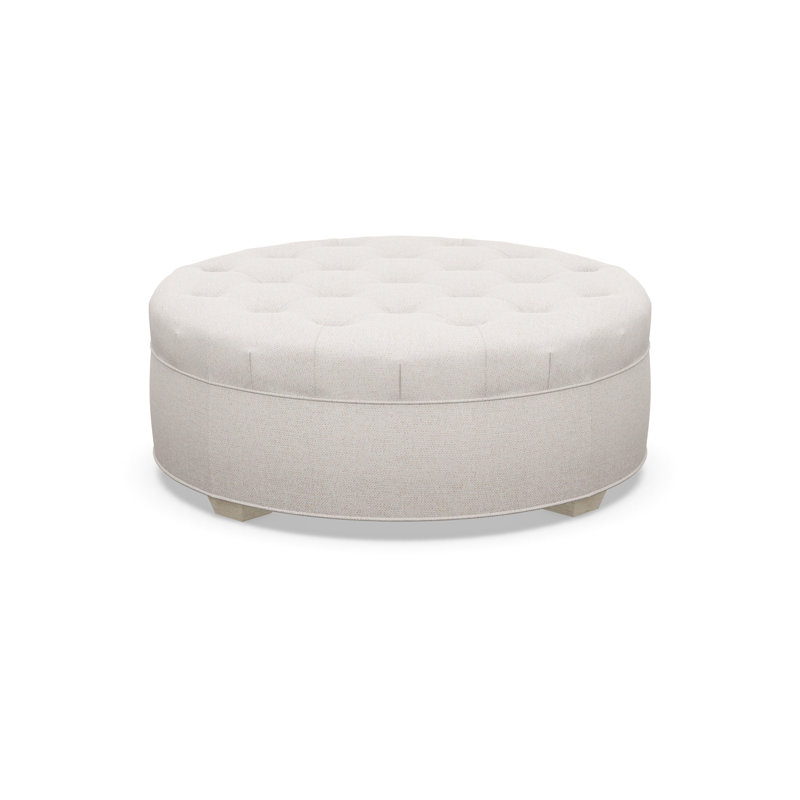 Round Ottoman, 8240-70, Sandstone