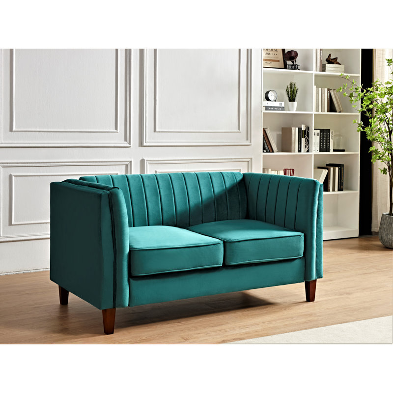 60'' Velvet Loveseat