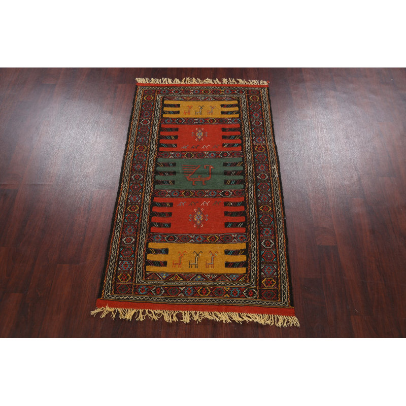 One-of-a-Kind 3'6" X 5'9" Wool Area Rug in