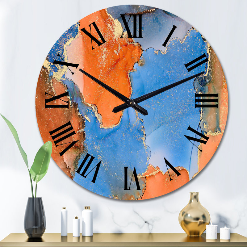 Horloge murale surdimensionnée, Grand