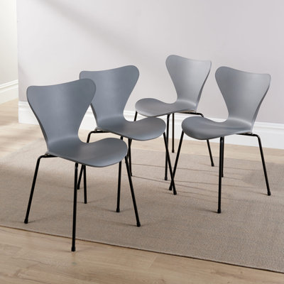 Cadell 4 Modern Dining Chairs Set