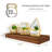 Sorbus 16" Long Floating Shelves with Invisible Mounting Set of 2-122599524