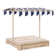 Outsunny 41.75'' x 47.75'' Solid Wood Square Sandbox