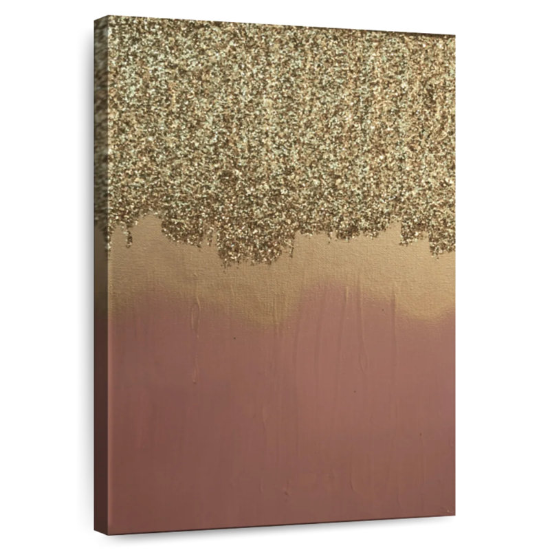 Avery Pink Gold Shimmer, 30" H x 20" W