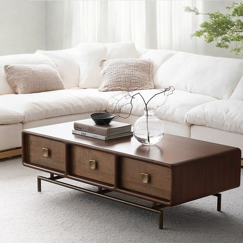 American style retro home coffee table
