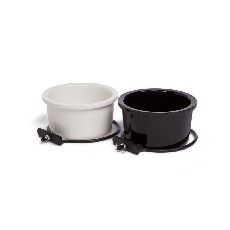 14 oz Pot en céramique pour cage à oiseaux