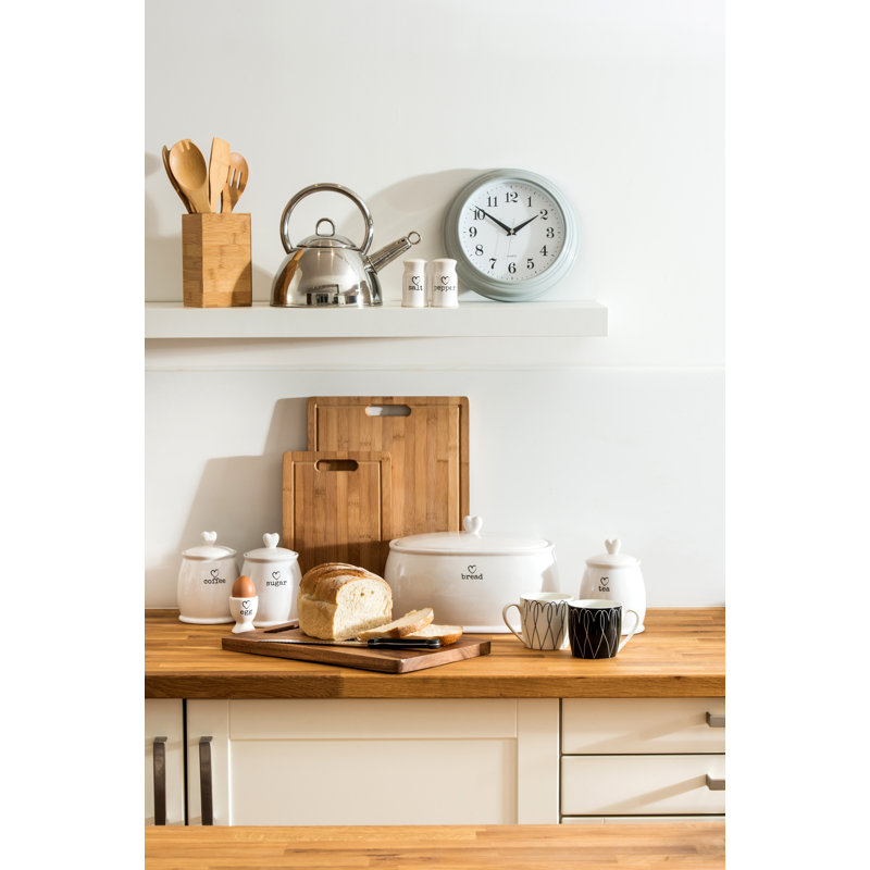 Chic Stoneware Jar