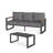 2-Piece Outdoor Sofa Couch Set-508051587