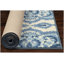 Tapis floral bleu Hertel-27431890