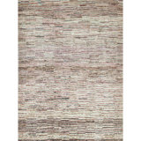 Hand-Knotted High-Quality Beige Area Rug