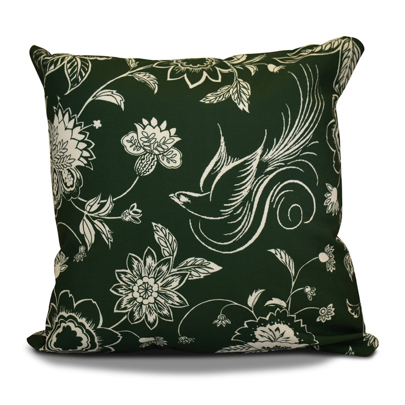 Housse et insert de coussin décoratif Holiday Holiday, H 20 po x l 20 po, Vert foncé