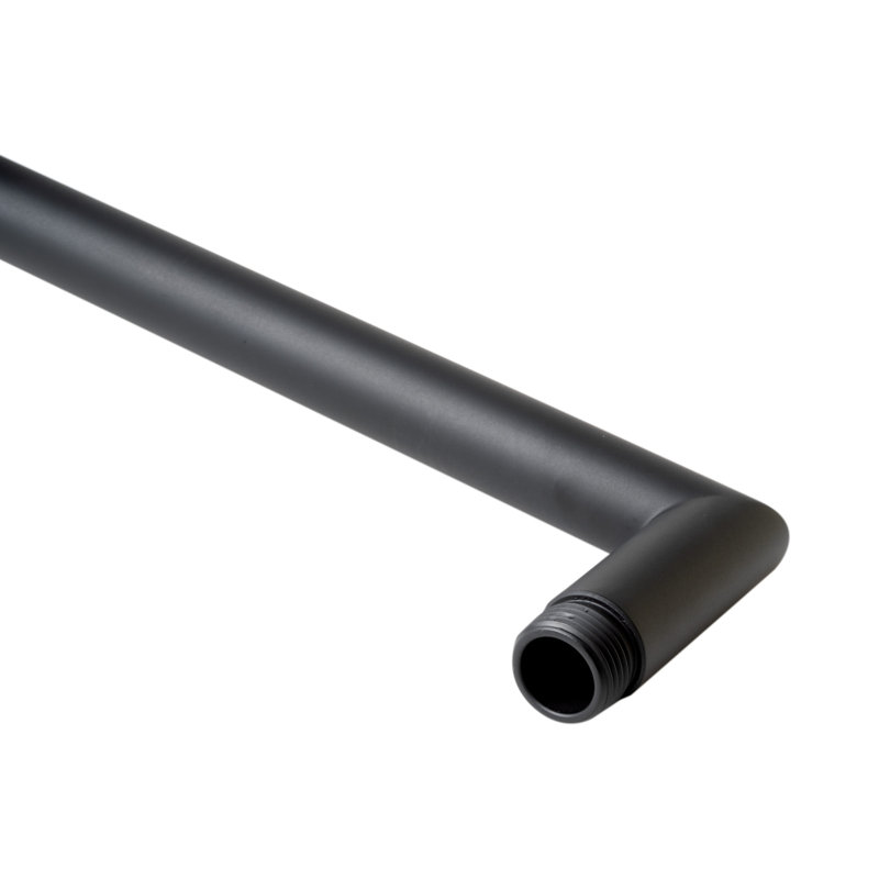 Shower Arm, Black Matte