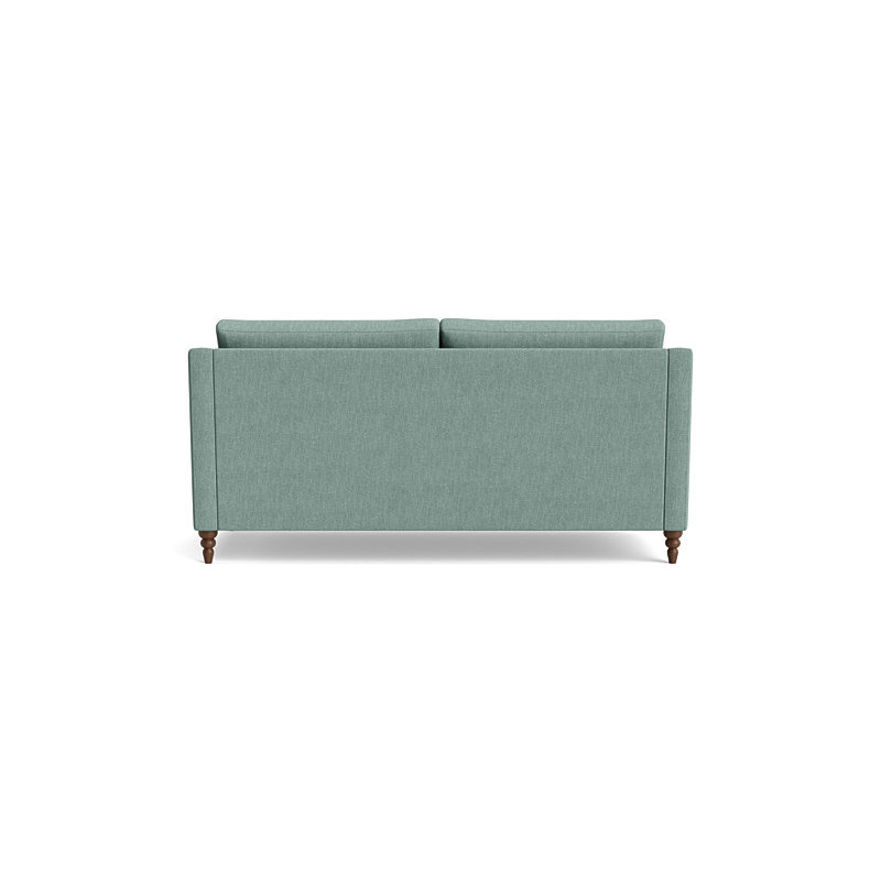 Vera Loveseat (70"), Walnut Finish (Turned), Performance Weave - Spa
