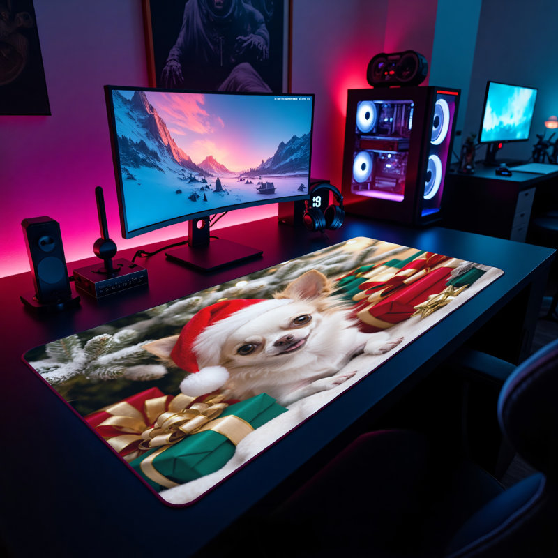Polyester Desk Pad, 23.6x13.8