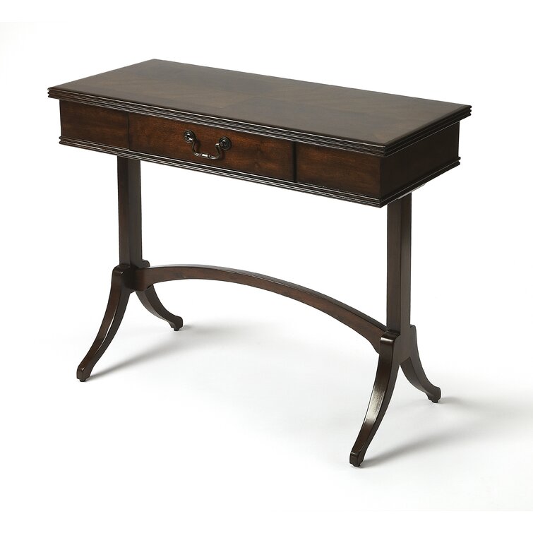 Lark Manor Lurmont Solid Wood Base Writing Desk & Reviews 