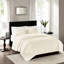 Lit très grand / très grand crème - Courtepointe réversible avec confort et style Matelassé en coton rembourré couleur 90% rembourrage pour une conception douce-120276207-120276209