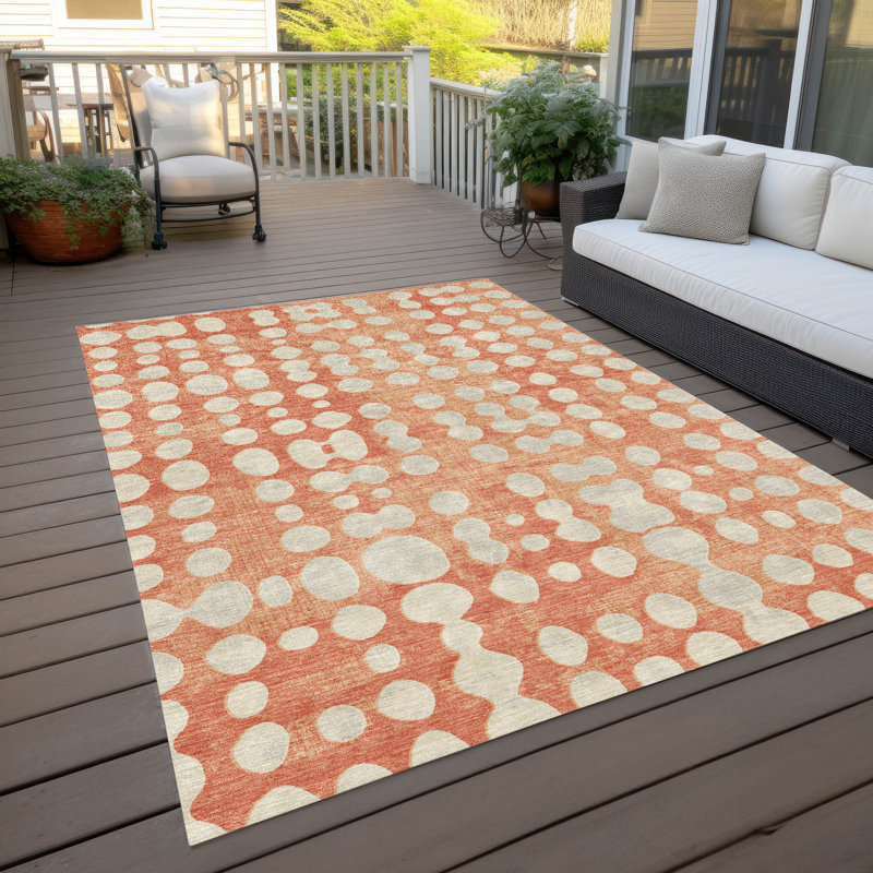 Zakye Indoor / Outdoor Rug, Rectangle 9' x 12'