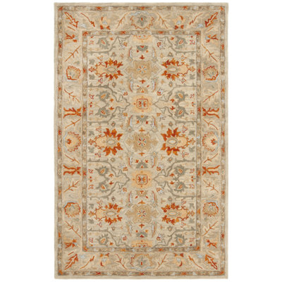 Antiquity Hand-Tufted Beige Area Rug