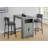 Dining Table, 48" Rectangular, Counter Height, Kitchen, Small, Storage, Contemporary, Modern