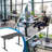 Mount-it! L-shaped Desk, Height Adjustment From 28.3" To 47.2",3 Memory Settings, Solid Steel Frame
