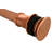 1.5" Non-Overflow Pop-up Bathroom Sink Drain - Polished Copper