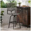 TABOURET DE BAR EN FONTE D'ALUMINUM