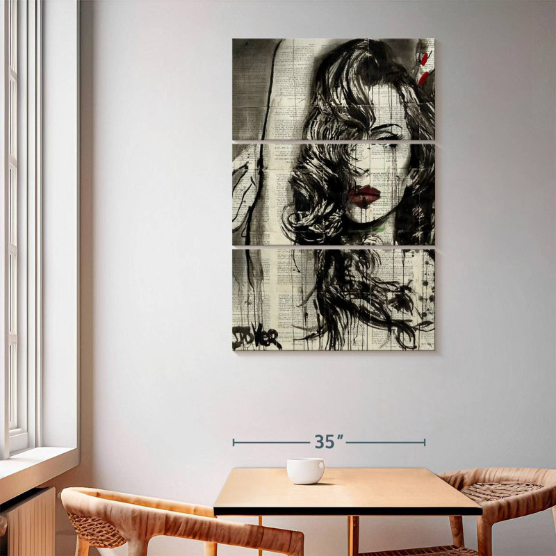 Leisha LeBron James, 65" H x 42" W