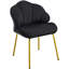 Fauteuil d'appoint en velours-5946121