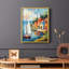 Paysages série CCLXIV - reproduction encadrée de qualité supérieure - prête à être accrochée - aucun clou requis-1056008036-1056008038
