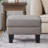 Fabric Ottoman Light Grey-1555735853