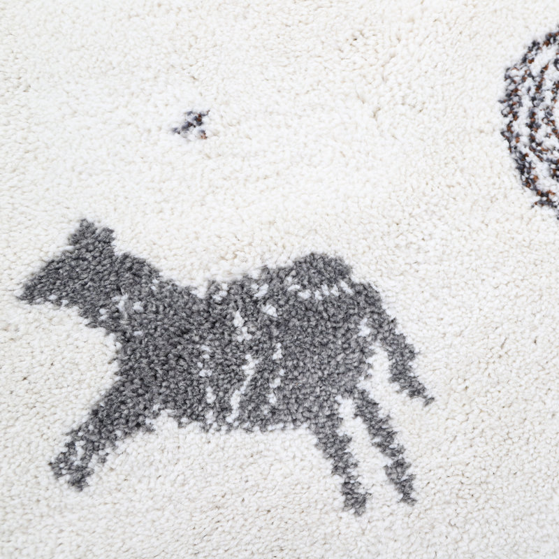 Comanche Rectangle 120 cm x 170 cm Animal Print Area Rug