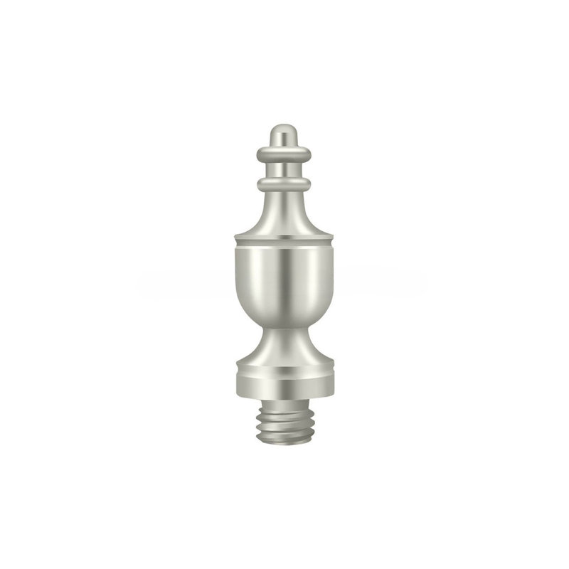 Deltana DSUT10B Urn Tip in Oil-rubbed Bronze, Bright Nickel