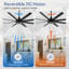 Ventilateur de plafond standard à 8 pales 65 pouces avec télécommande Ilette-1432476560-1454062738