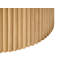 Oval Solid Wood Base Dining Table