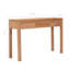 Console en bois massif 43,3 po Charika