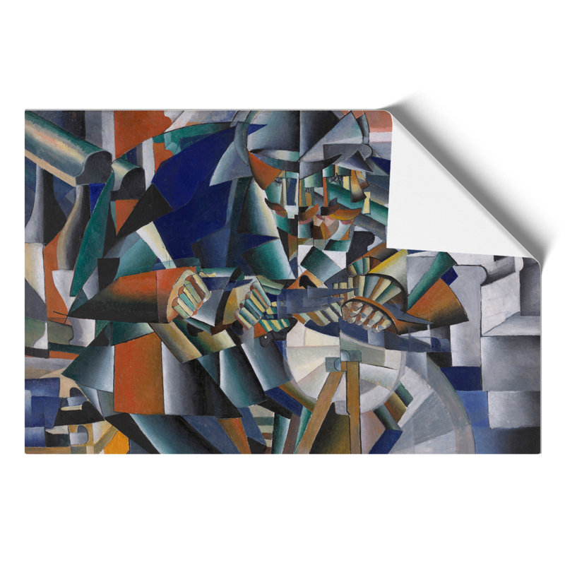 The Knife Grinder - No Frame Print, 42cm H x 59cm W x 0.1cm D