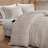 3-Piece Full Woven Striped Duvet Set